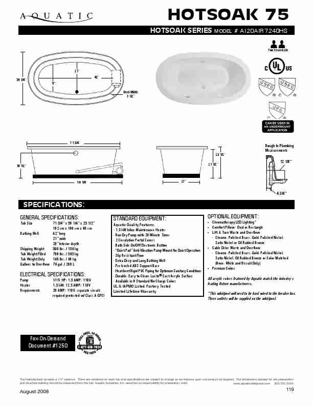 Aquatic Indoor Furnishings AI20AIR7240HS-page_pdf